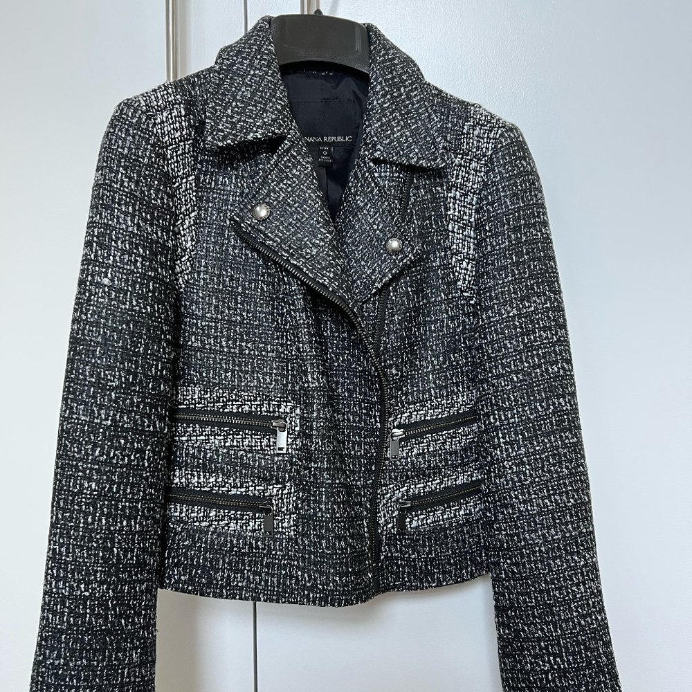 Knitted Like Biker jacket